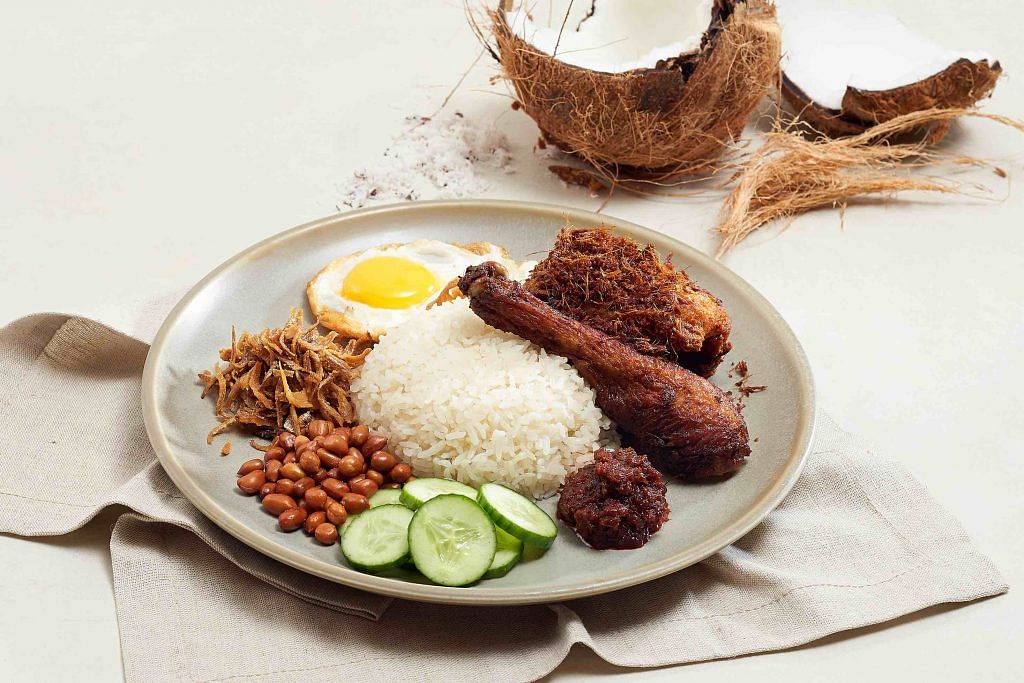The Coconut Club Signature Ayam Goreng Berempah Nasi Lemak