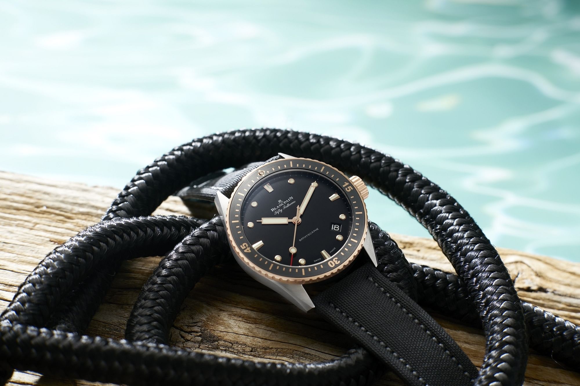 Blancpain creates a Fifty Fathoms Bathyscaphe for Cortina Watch s