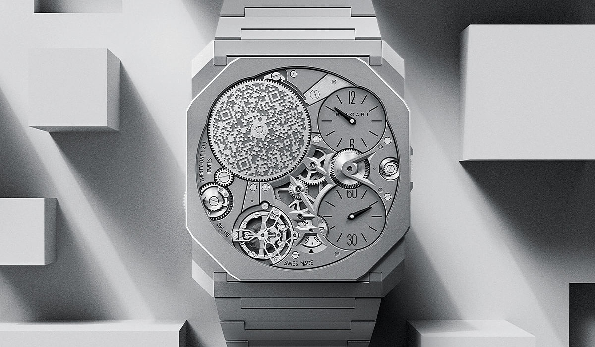 The Octo Finissimo Ultra is the world’s thinnest mechanical watch.