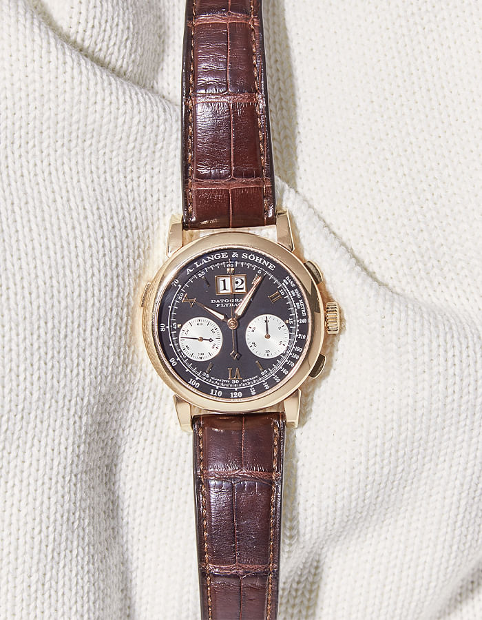 “CLASS” A. Lange & Sohne Datograph (Ref. 403.031) in rose gold