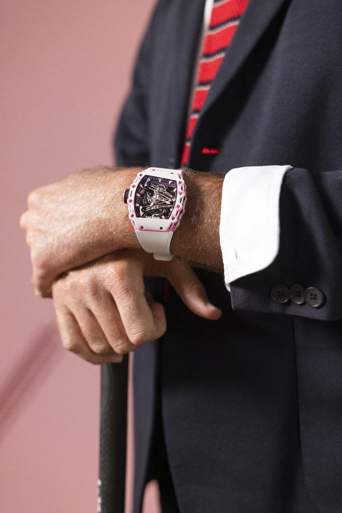 The Richard Mille RM 38 02 Tourbillon Bubba Watson mixes lightness