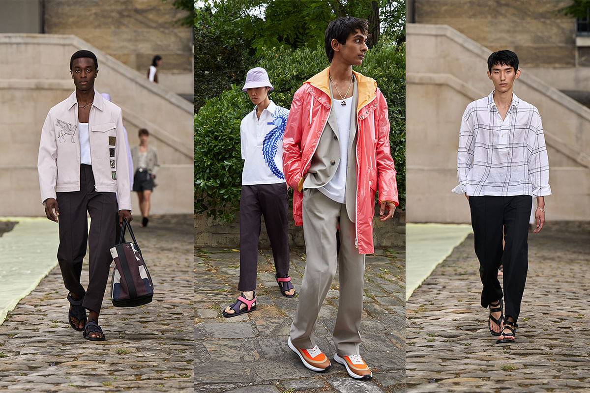 Swoon Over Hermès' Spring Colors for its Men's SS20 Collection