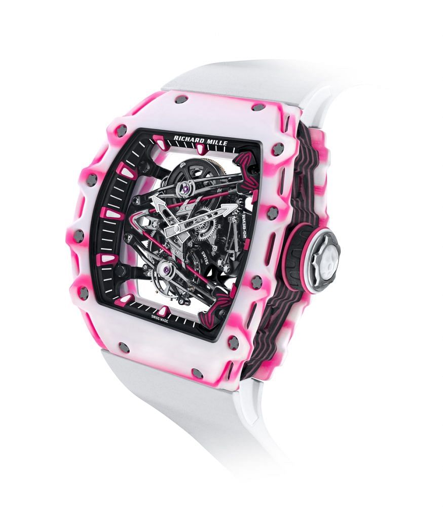 The Richard Mille RM 38 02 Tourbillon Bubba Watson mixes lightness