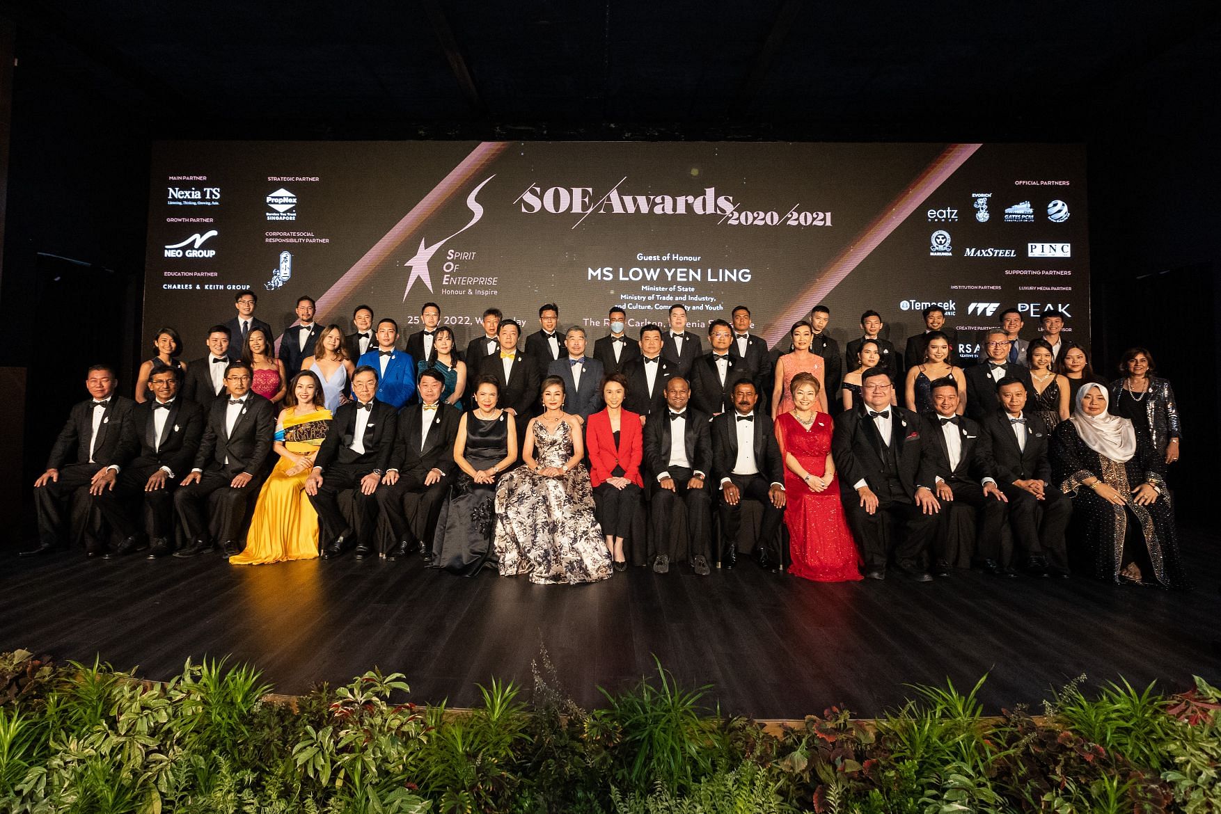 44 entrepreneurs recognised at the Spirit of Enterprise Awards The