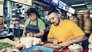 pasta italian nudedles.4 handmade Michelin Chef Febbrile Mirko hawker stall collaboration pop-up takeover chinatown singapore