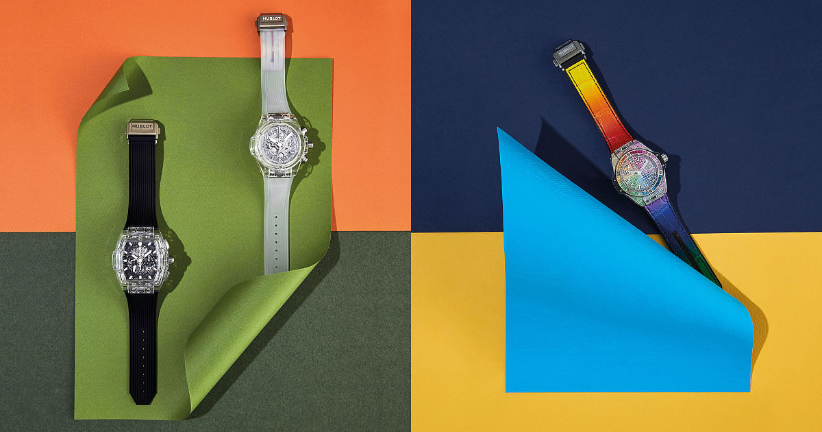 Make a bold statement with these Hublot watches