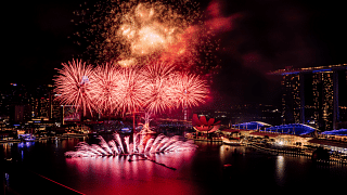 Marina Bay Fireworks