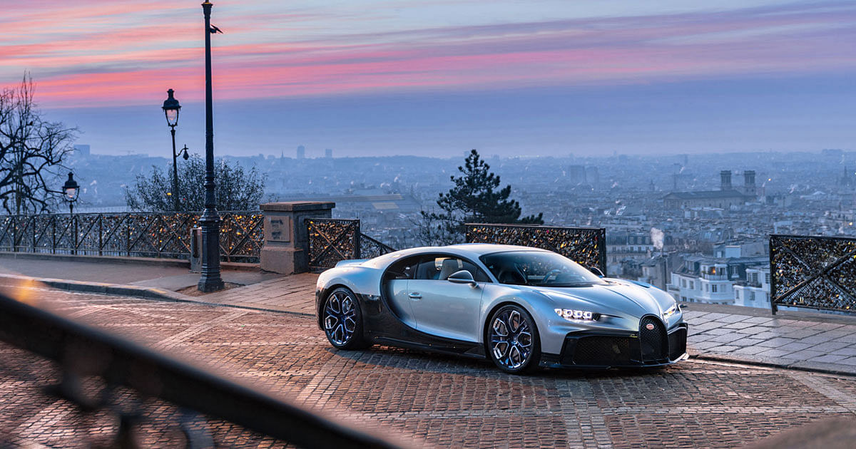 Bugatti Chiron Profilee is the most expensive new car sold at