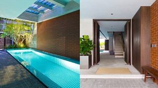 House Tour: A multi-generational terrace home with a hidden swimming pool