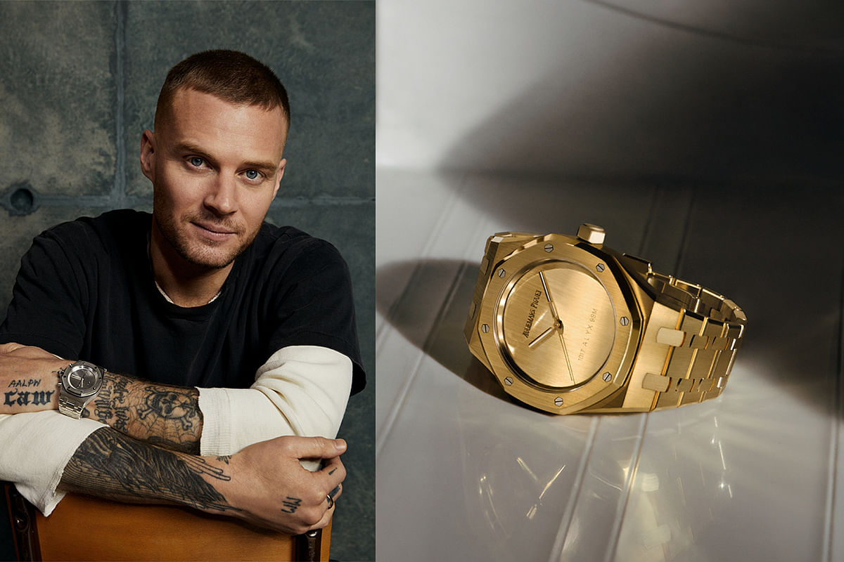 Matthew Williams of 1017 Alyx 9SM and watches from his new collaborative collection with Audemars Piguet.