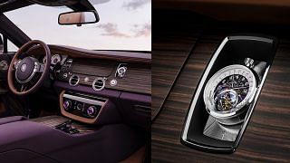 Les Cabinotiers Armillary Tourbillon is custom-made for the bespoke Rolls-Royce Amethyst Droptail.