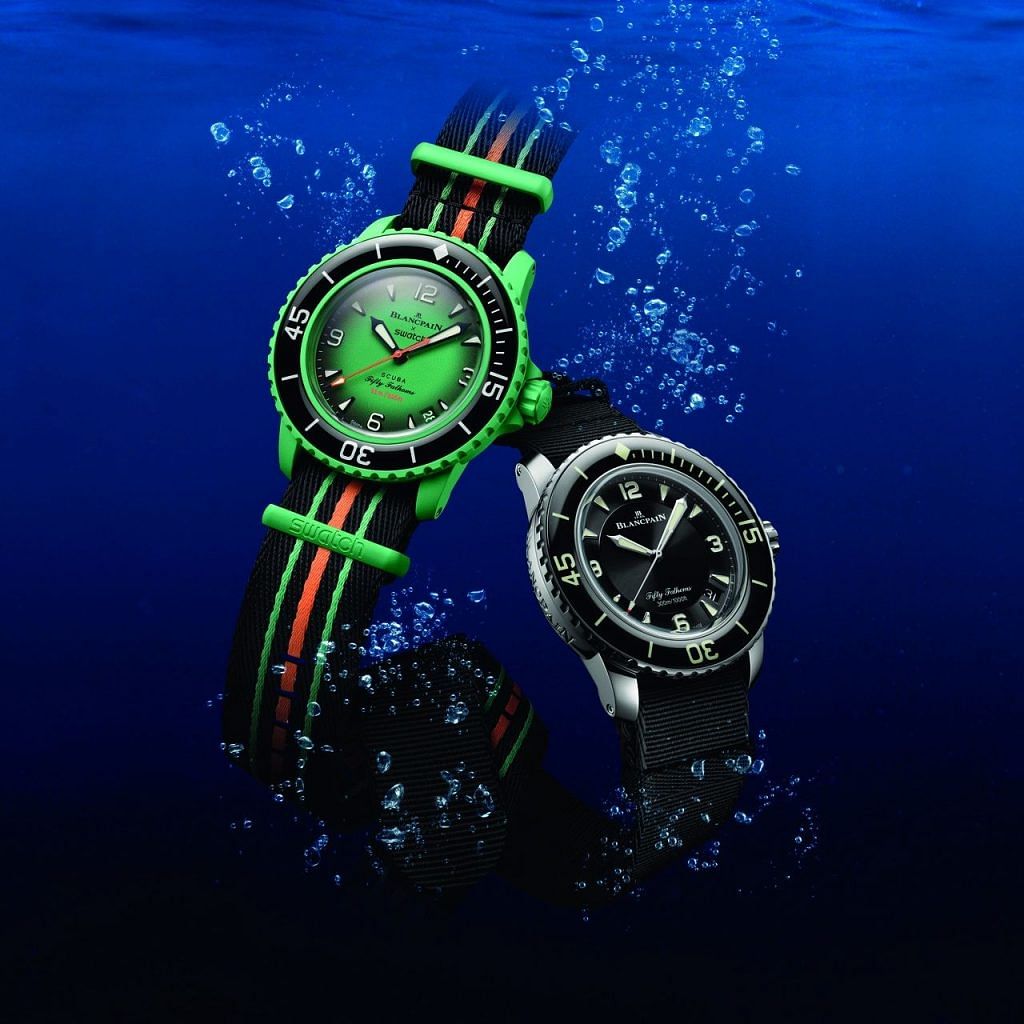 Swatch and Blancpain unveil the Bioceramic Scuba Fifty Fathoms