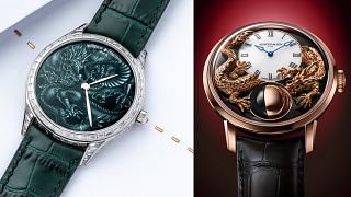Vacheron Constantin's Les Cabinotiers Grisaille Dragon and Arnold & Son's Luna Magna Red Gold “Year of the Dragon”
