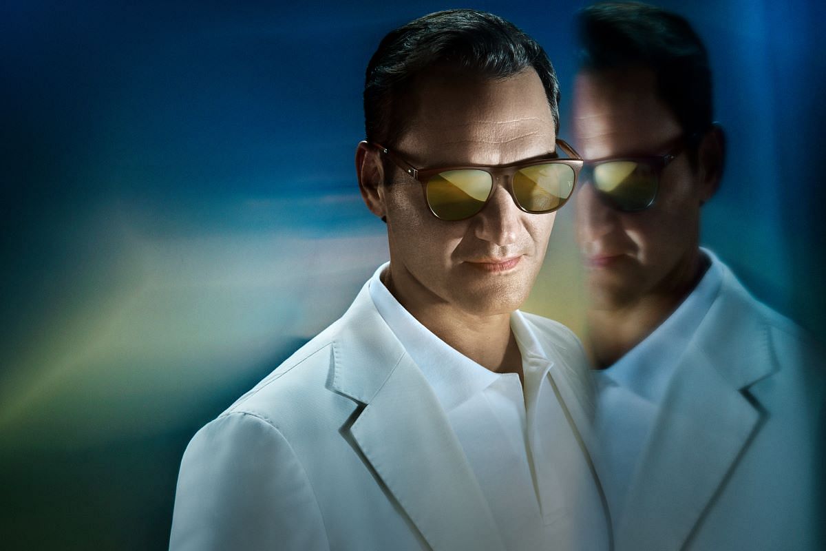 Tennis legend Roger Federer launches performance eyewear collection with Oliver Peoples